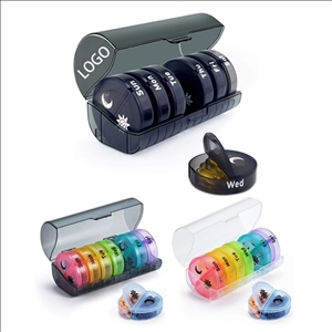Mini Portable Moisture Proof Pill Organizer Box